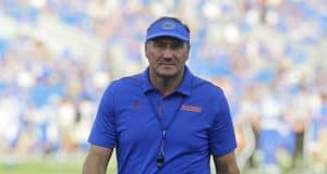 Florida Gators head coach Dan Mullen against Kentucky- 1280x900