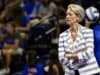 Florida Gators head coach Mary Wise coaches the Gators in 2019- 1280x853