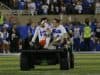 Florida Gators quarterback Feleipe Franks is carted off the field against Kentucky- 1280x882
