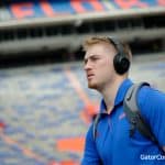 Florida Gators quarterback Kyle Trask before the Tennessee game- 1280x852