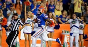 Florida Gators receiver Van Jefferson scores against UT-Martin- 1280x853
