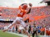 Florida Gators tight end Kyle Pitts catches a touchdown against Towson- 1280x852