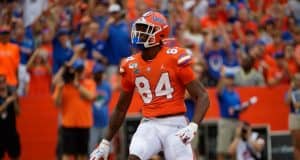 Florida Gators stay undefeated by blowing out Towson Florida Gators tight end Kyle Pitts scores against Towson- 1280x853