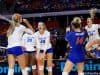 Florida Gators volleyball celebrates a point in 2019- 1280x853