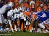 The Florida Gators offense lines up for a play against the Kentucky wildcats in 2018- Florida Gators football- 1280x853