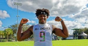 University of Florida commit Keon Zipperer poses for the camera after an Under Armour All-American practice- Florida Gators recruiting- 1280x853