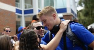 Florida Gators quarterback Kyle Trask before the Auburn game during Gator Walk- 1280x853