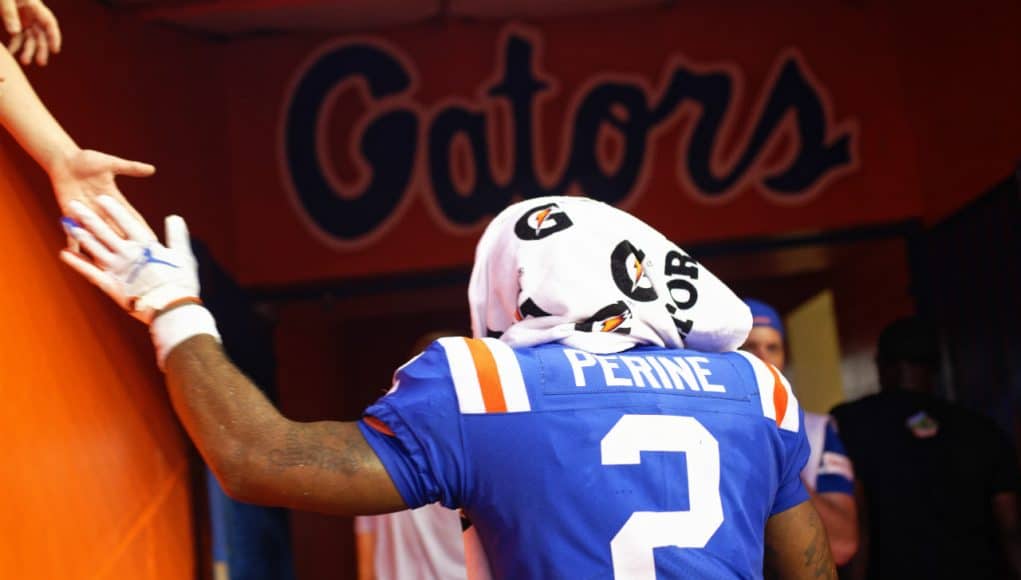 Florida Gators running back Lamical Perine leaves the field after defeating Auburn- 1280x853