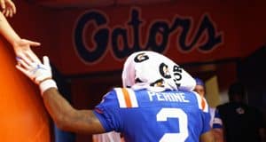 Florida Gators running back Lamical Perine leaves the field after defeating Auburn- 1280x853