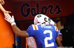 Florida Gators running back Lamical Perine leaves the field after defeating Auburn- 1280x853