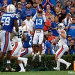 Florida Gators safety Donovan Stiner intercepts a Auburn pass- 1280x854