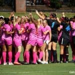 Florida Gators soccer team celebrates a win over Kentucky- 1280x853