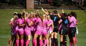 Florida Gators soccer team celebrates a win over Kentucky- 1280x853