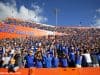 University of Florida fans cheer on as the Florida Gators beat the Vanderbilt Commodores 56-0 in 2019- Florida Gators football- 1280x853