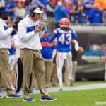Florida Gators head coach Dan Mullen during the Georgia game 2019- 1280x853