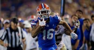 Florida Gators receiver Freddie Swain scores against FSU- 1280x853