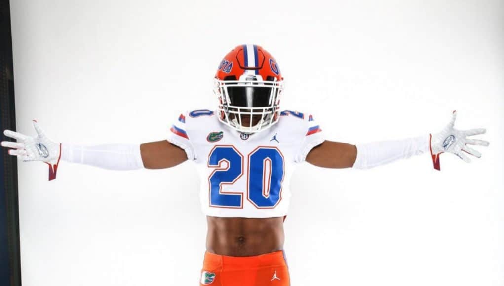 Safety Mordecai McDaniel on his official visit to Florida- 1280x1359