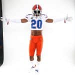 Safety Mordecai McDaniel on his official visit to Florida- 1280x1359