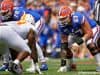 University of Florida offensive lineman Chris Bleich in his stance before the ball is snapped- Florida Gators football- 1280x853