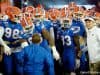 Florida Gators head coach Dan Mullen and the team before the FSU game in 2019- 1280x852