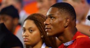 University of Florida commit Anthony Richardson watches the Florida Gators beat Tennessee Martin- Florida Gators football- 1280x853