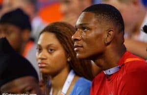 University of Florida commit Anthony Richardson watches the Florida Gators beat Tennessee Martin- Florida Gators football- 1280x853