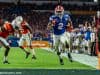 University of Florida running back Lamical Perine scores his first touchdown against Virginia in the Orange Bowl- Florida Gators football- 1280x852