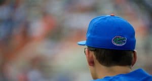 A view from the dugout during the Florida Gators win over the Miami Hurricanes in 2018- Florida Gators baseball- 1280x853