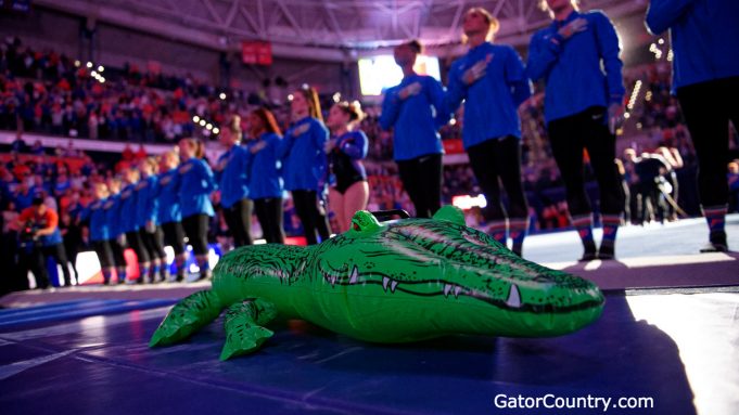 Florida Gators Gymnastics before their 2020 meet- 1280x719