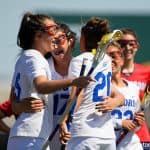 Florida Gators womens lacrosse attacker Grace Haus scores against Stony Brook- 1280x853