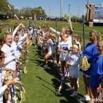 Florida Gators womens lacrosse before the Stony Brooke game in 2020- 1280x853