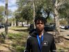 2021 receiver Bralon Brown during his visit to see the Florida Gators- 1280x960