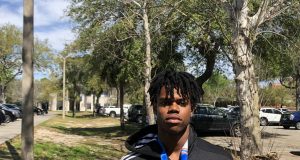 2021 receiver Bralon Brown during his visit to see the Florida Gators- 1280x960