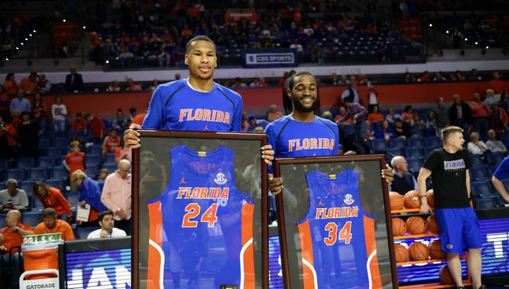 Florida Gators forward Kerry Blackshear Jr during Senior Day for the Florida Gators-1280x853