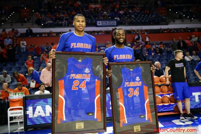 Florida Gators forward Kerry Blackshear Jr during Senior Day for the Florida Gators-1280x853