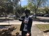 Florida Gators receiver commit Trevonte Rucker while visiting UF-1280x960