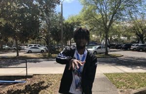 Florida Gators receiver commit Trevonte Rucker while visiting UF-1280x960