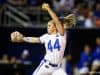 Florida Gators softball pitcher Rylee Trlicek pitches in 2020- 1280x853