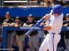 University of Florida catcher Nathan Hickey gets a hit as the Florida Gators beat Troy to complete a series sweep- Florida Gators baseball- 1280x853