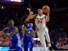 University of Florida center Kerry Blackshear goes up for a layup in his final home game with the Florida Gators- Florida Gators basketball- 1280x853