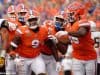 University off Florida tight end Keon Zipperer celebrates after his first career touchdown against Towson- Florida Gators football- 1280x852