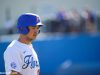 University of Florida outfielder Austin Langworthy during the Florida Gators weekend sweep of Troy- Florida Gators baseball- 1280x853