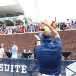 Dan Mullen does the Gator Chomp after the Ole Miss win-1202x800