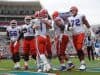 Kadarius Toney and Kyle Trask celebrate against Ole Miss-1243x800