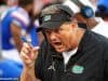 University of Florida defensive coordinator Todd Grantham coaching on the sideline during the Florida Gators win over Vanderbilt- Florida Gators football- 1280x853