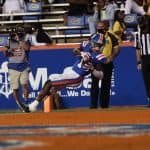 Kadarius Toney back pedals for a touchdown against Missouri- 1280x887