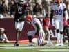 University of Florida running back Nay’Quan Wright celebrates with a prayer after scoring a touchdown against Texas A&M- Florida Gators Football- 1280x917