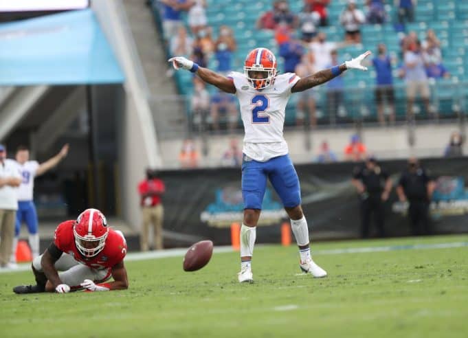 Brad Stewart after knocking a pass away from UGA-1134x820