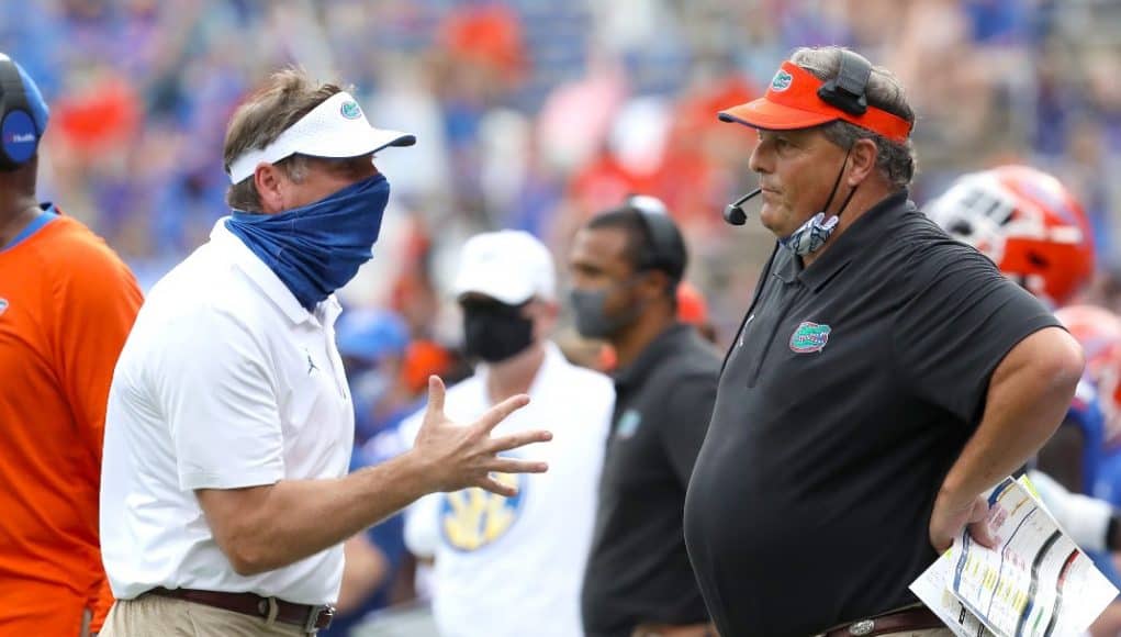 Dan Mullen yelling at defensive coordinator Todd Grantham-1070x850