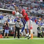 Receiver Trevon Grimes catches a touchdown against Georgia-1235x800